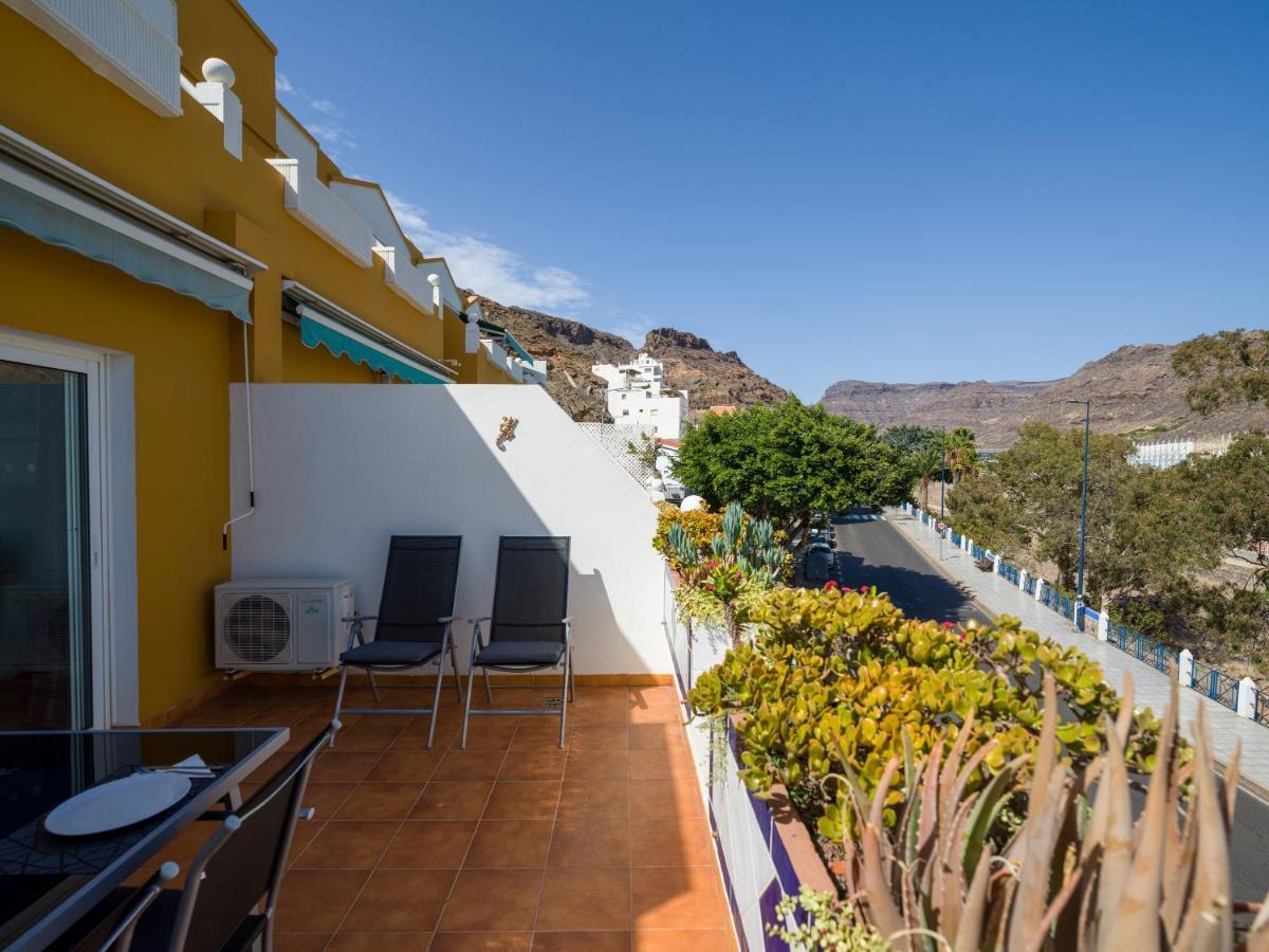 Ferienwohnung Amarre Pool Puerto De Mogan Exterior foto