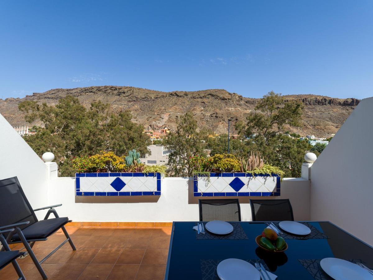 Ferienwohnung Amarre Pool Puerto De Mogan Exterior foto