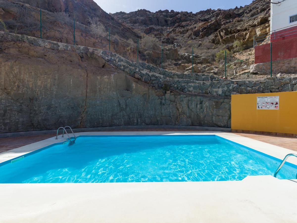 Ferienwohnung Amarre Pool Puerto De Mogan Exterior foto