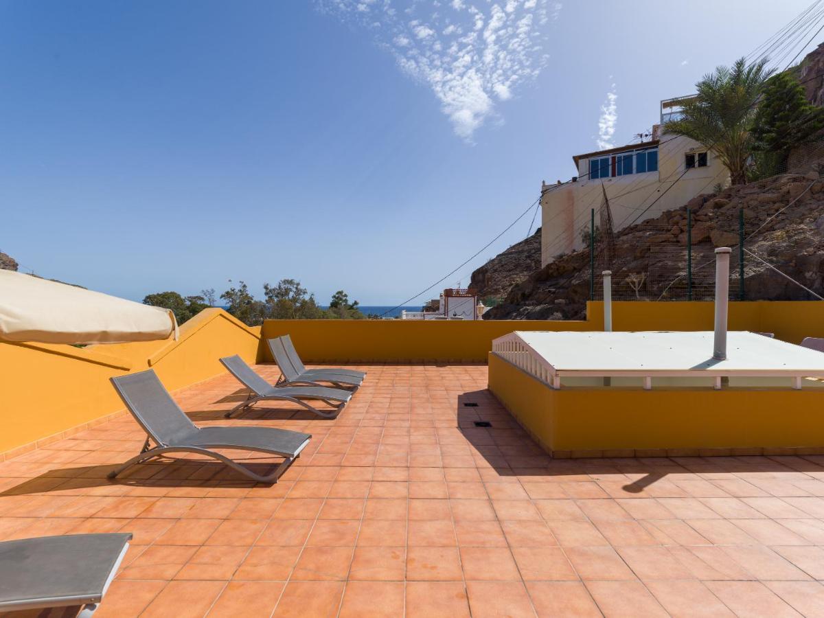 Ferienwohnung Amarre Pool Puerto De Mogan Exterior foto