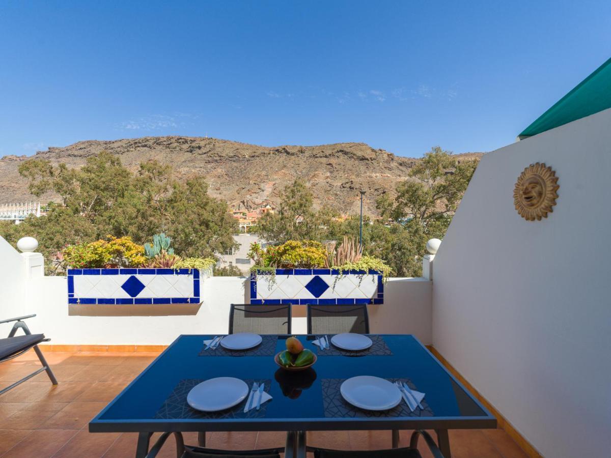 Ferienwohnung Amarre Pool Puerto De Mogan Exterior foto