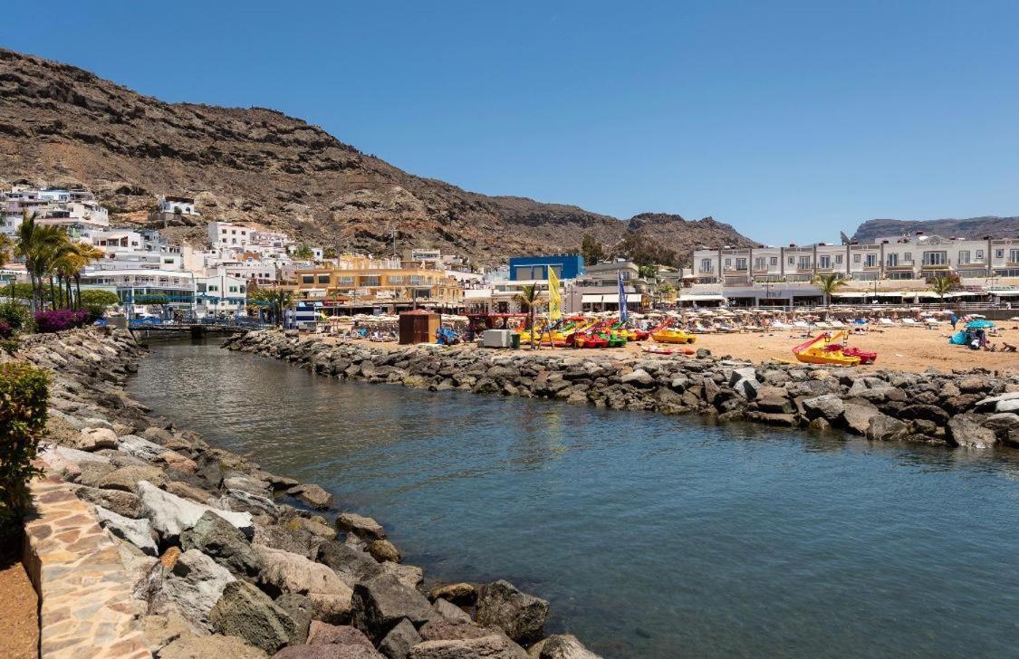 Ferienwohnung Amarre Pool Puerto De Mogan Exterior foto