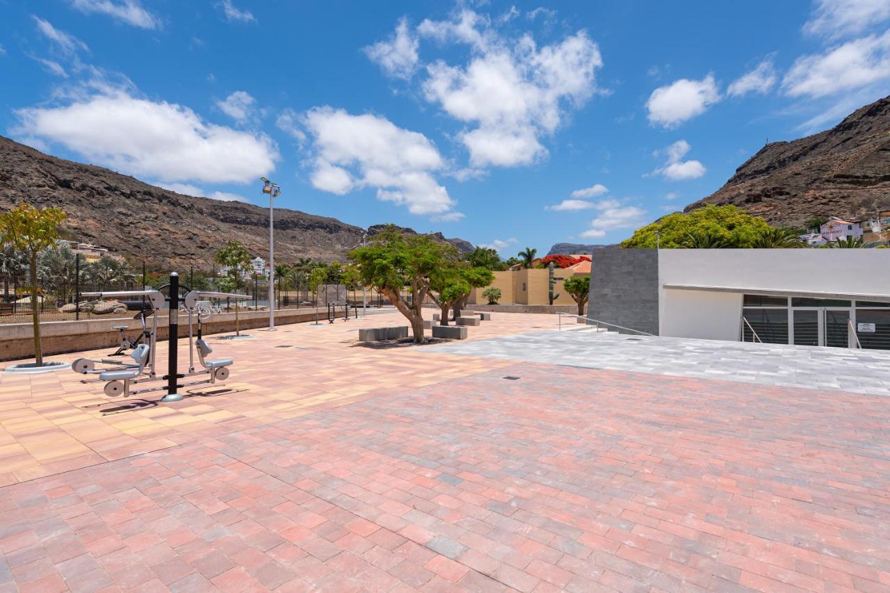 Ferienwohnung Amarre Pool Puerto De Mogan Exterior foto
