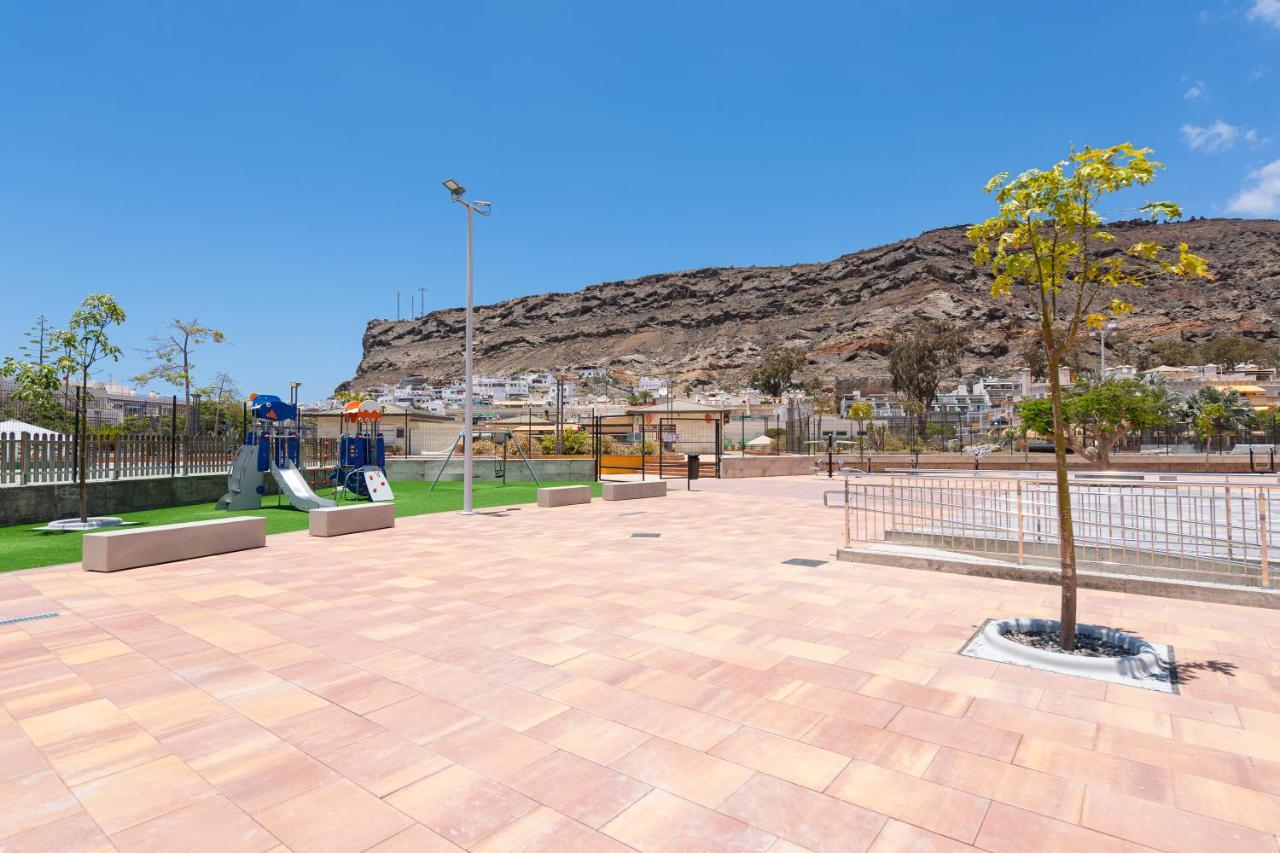 Ferienwohnung Amarre Pool Puerto De Mogan Exterior foto
