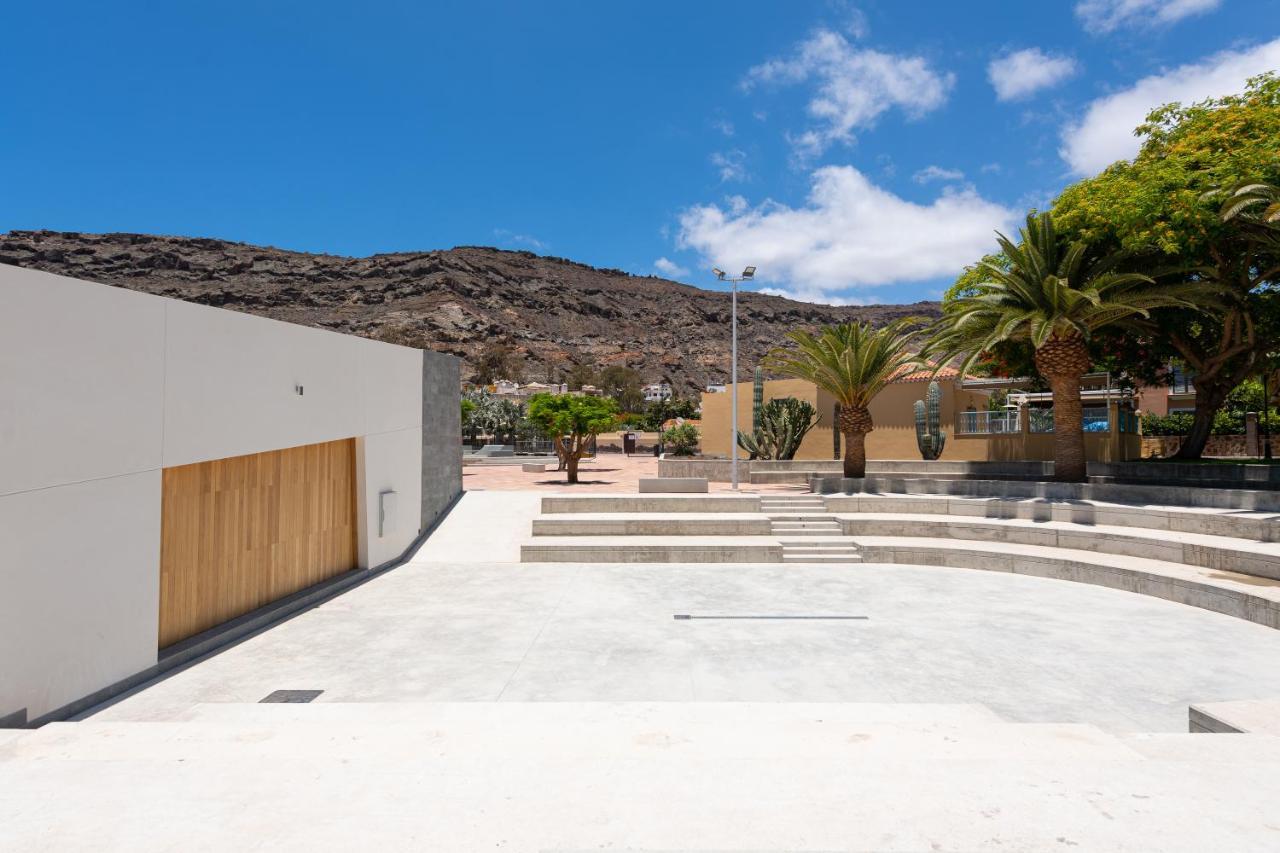 Ferienwohnung Amarre Pool Puerto De Mogan Exterior foto