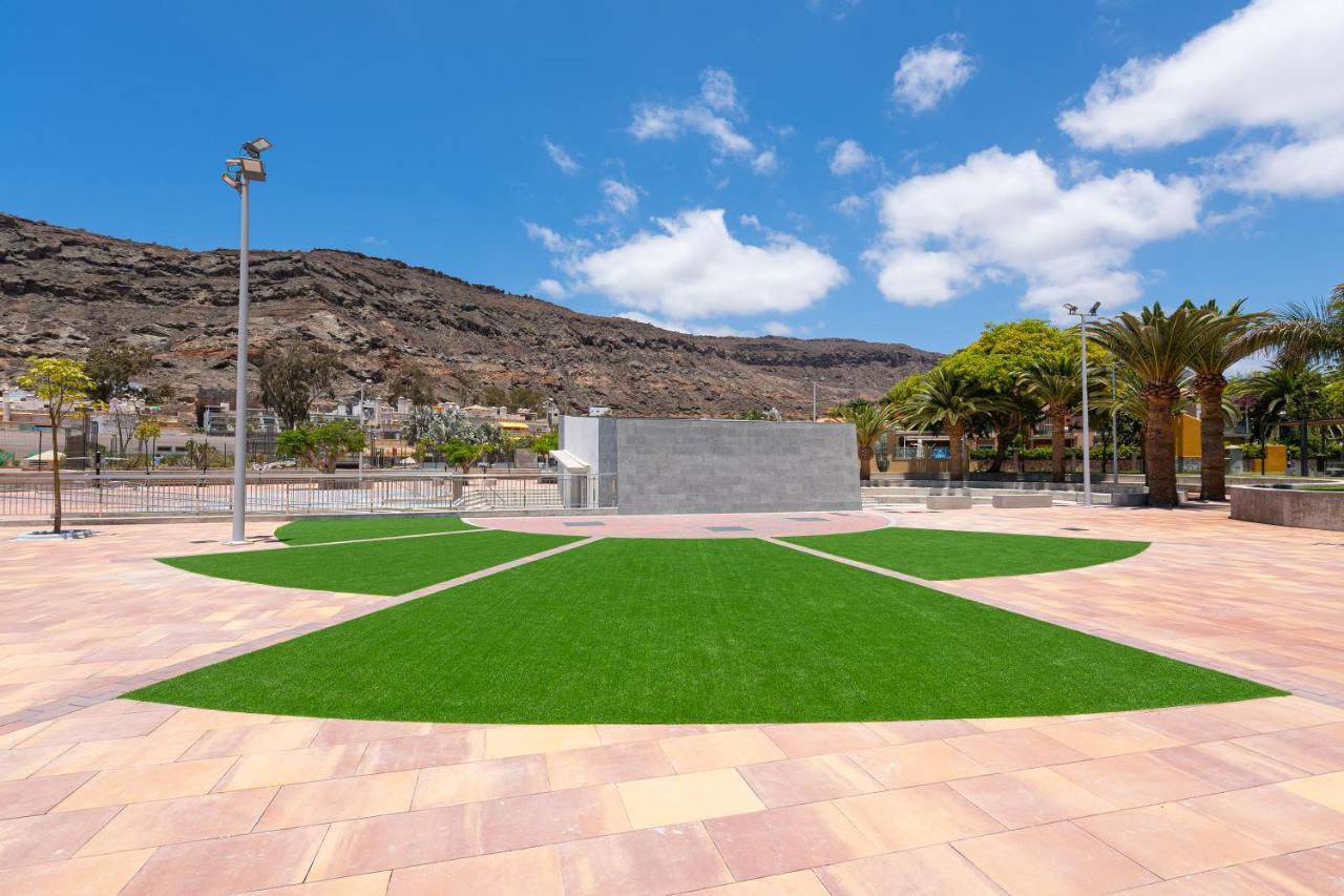 Ferienwohnung Amarre Pool Puerto De Mogan Exterior foto