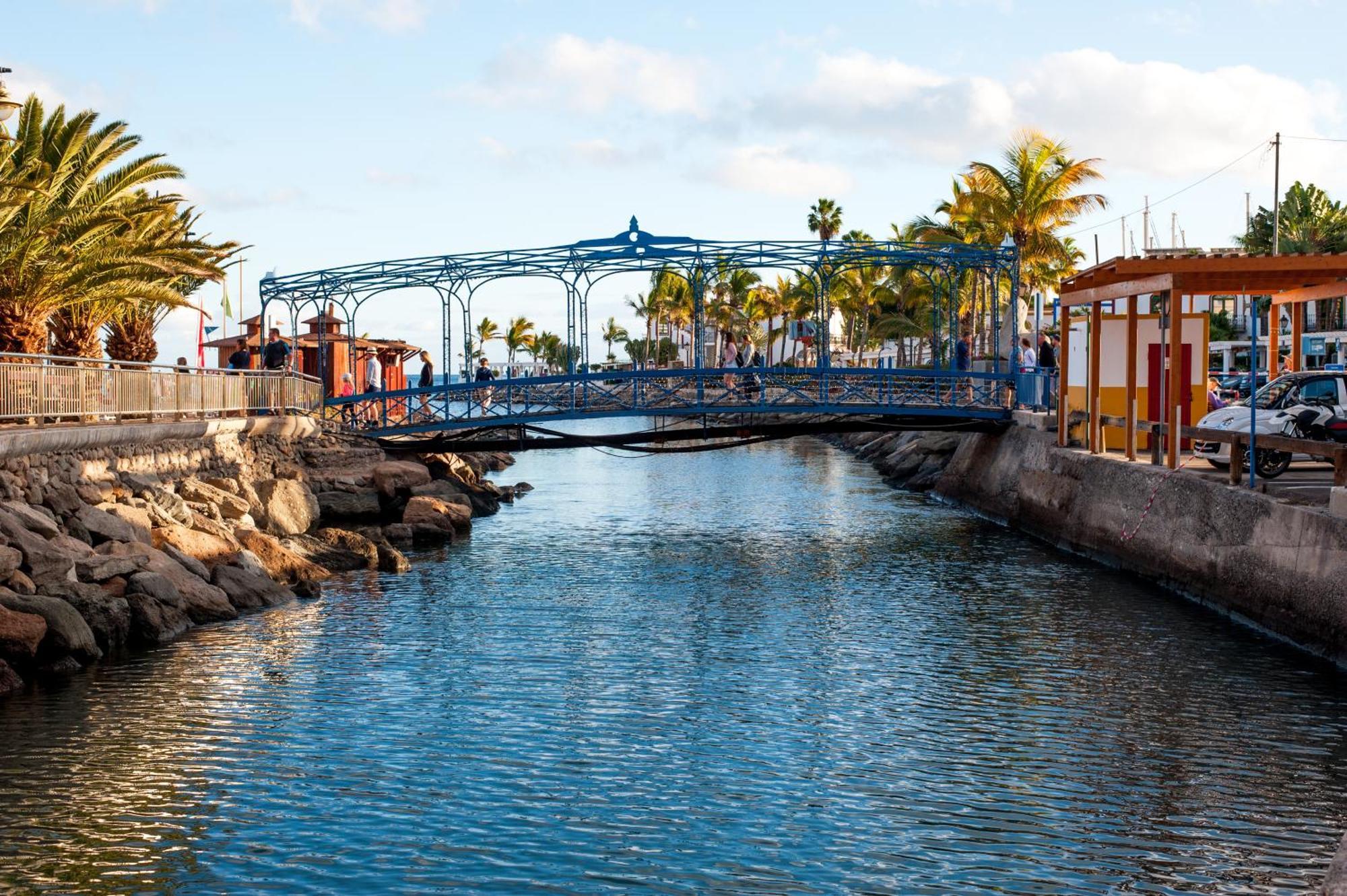 Ferienwohnung Amarre Pool Puerto De Mogan Exterior foto