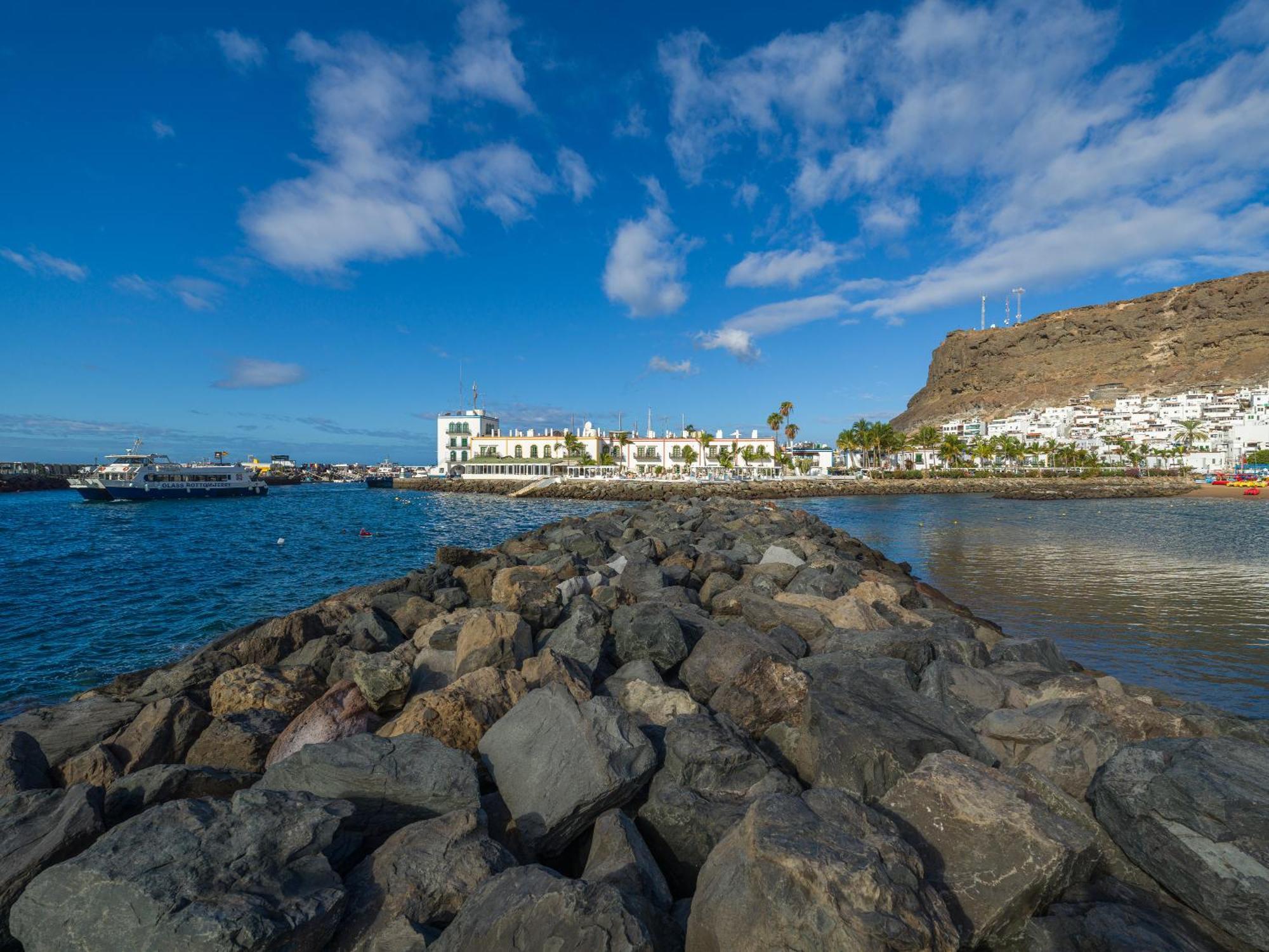 Ferienwohnung Amarre Pool Puerto De Mogan Exterior foto
